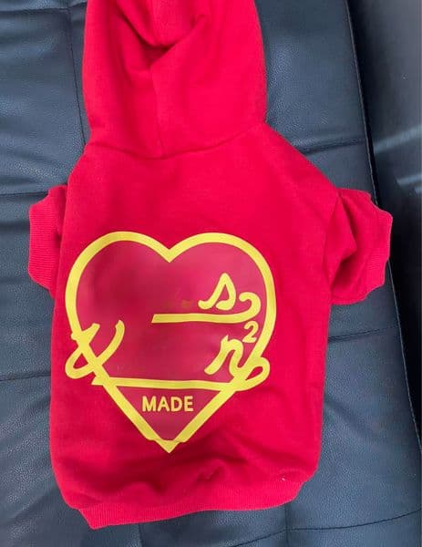 Designer Dog Hoodies Sweater Luxury Soft Warm Pet Winter Coat Jacket Cold Weather Clothes For French Bulldog Chihuahua Schnauzer Wholesale