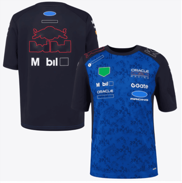 F12026 Racing Polo Shirt Fashion F1 Logo Shirt Customisation Available in the Same Style