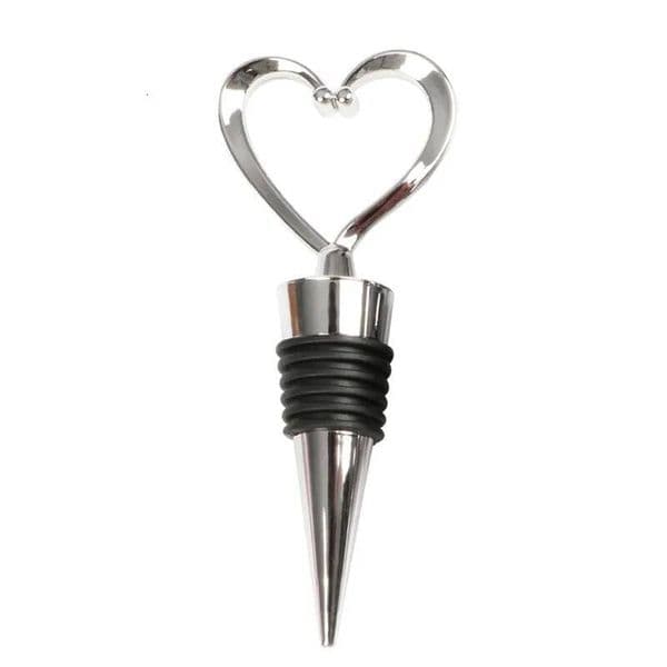 Update Bottle Stopper Heart/Ball Shaped Red Beverage Champagne Preserver Cork Wedding Favors Gifts For Wine Lovers