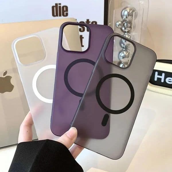 2026 New New Matte Ultra-Thin For Magsafe Case Iphone 15 16 Outdoor outdoor 14 11 12 13 Pro Max Plus Magnetic Wireless Charger Hard PC Translucent Cover Free Sh