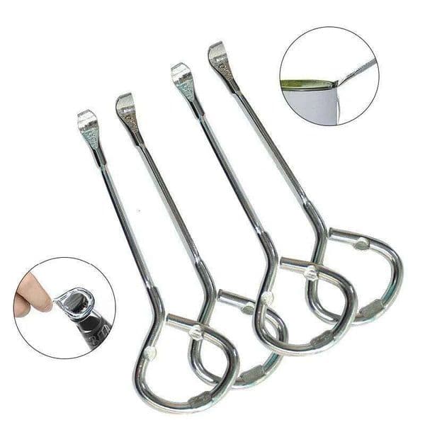 1Pcs Alloy Steel Portable Paint Bucket Jar Can Opener Simple Ltifunctional Metal Soda Beer Bottle Gripper Openers 26L0119 B2