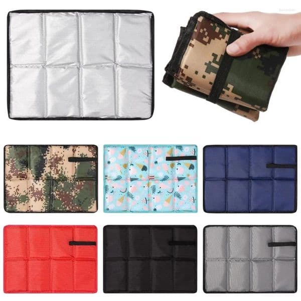 Pillow Portable Folding Camping Mat Foam Sitting Pad Waterproof Oxford Cloth Beach Prevent Dirty Hiking Small Picnic Seat Outdoor