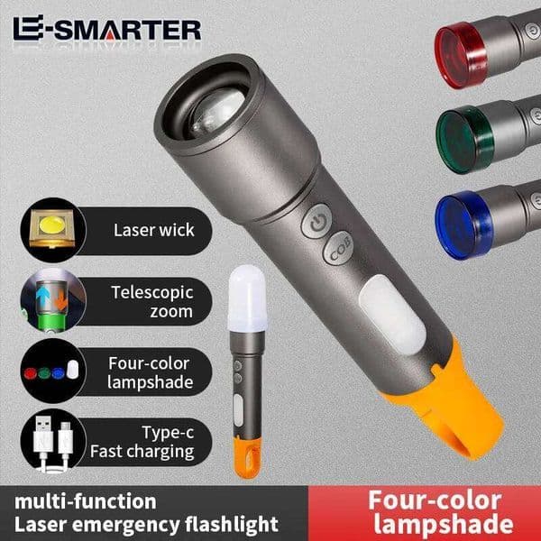 ESMATER X723 Zoom Camping Lamp Portable Outdoor Lighting Flashlight Hiking Tool X260120