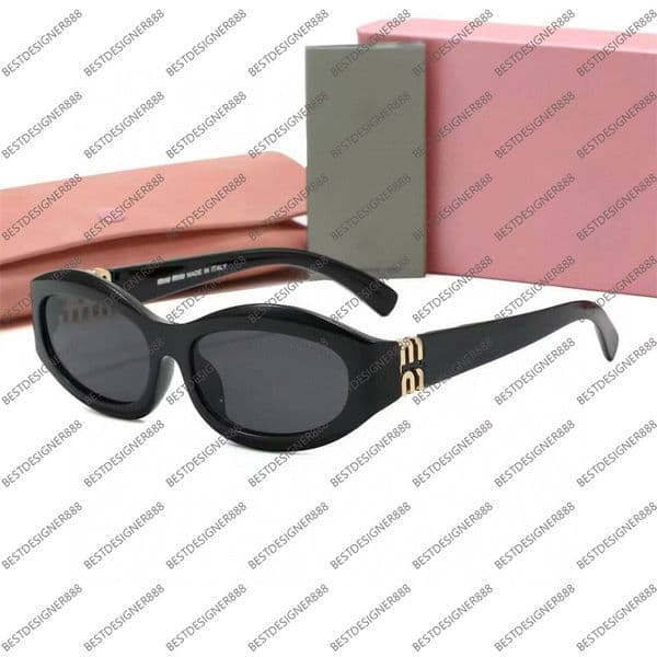 2026 New Designer Sunglasses Fashion Women Luxury Glasses Mu Branded Rectangle Eyewears 35 Color High Quality MIuIuu Sunglasses Woman Cat Eye Ladies Lady Eyewears