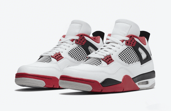 Top Quality Basketball Shoes 4 OG Fire Red LJR batch Designer Shoes Releases Sports Outdoor Sneakers Original Box Free Shipping!