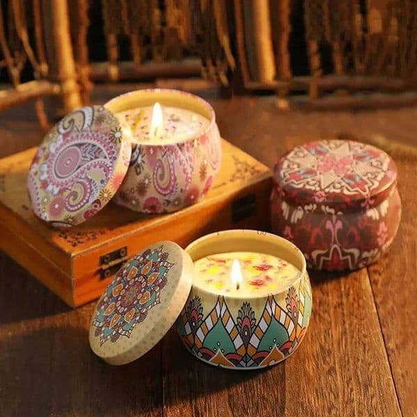 Dried Smokeless Aromatherapy Candles Used Bathtubs Yoga | Gratitude Gifts for Christmas, birthdays, and Mother's Day X260120