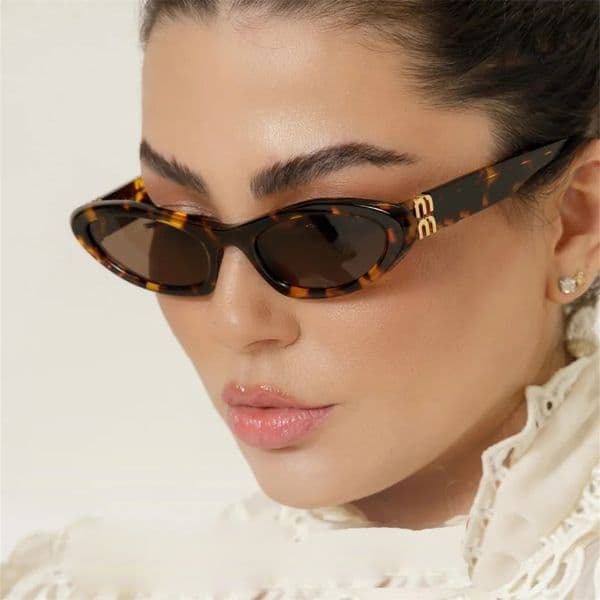 Sunglasses New Spring Summer Retro Party Acetate Women Sunglasses Female Men Designer Futuristic Weird For UV Sun Glasses Cat Eye 6149 Top Quality