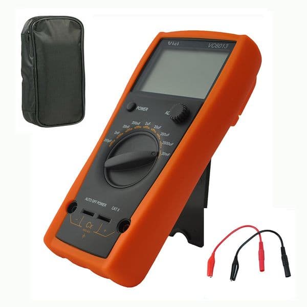 VICI VC6013 Digital Multimeter 200pF to 20mF discharge Capacitor Capacitance Meter Auto Power Off LCD 1999 Counts Tester Tool