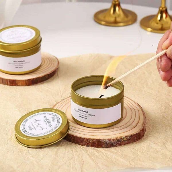Creative Handheld Gift Handmade Smokeless Soy Wax Essential Oil Aromatherapy Candles X260120