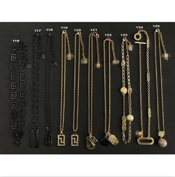 Luxury Brand Fashion Men Necklaces Medusa Head Pendant 18K Gold plated Banshee Portrait Neck Chain Classic Style New models Women jewelry Gift MN3627