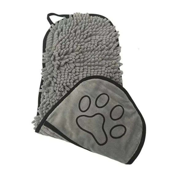 Portable Super Absorbent Towel Soft Large Pet Robe Skin-Friendly Foldable Dog Bath Gloves For Cats Dogs 26H0121