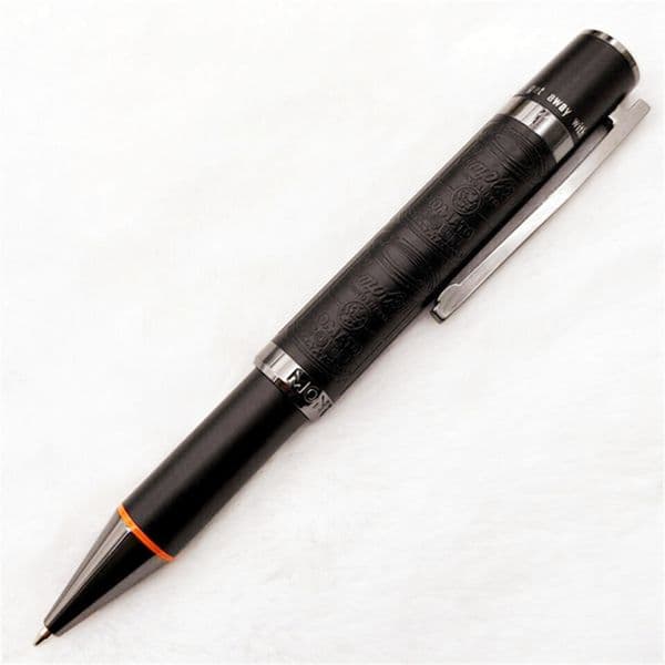 Andy Warhol Luxury Limited Edition Ballpoint Pens Blue/black Reliefs Barrel Design Monte Writing Stationery Office Supplies As Best Gift