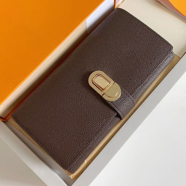 10A Top Luxury bag wallets purse Women brown flower card holder womens Fashion classic Camouflage wallets card holders purses with dust bag