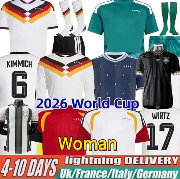 Germany 2026 World Cup 125TH Musiala Havertz Kimmich Soccer Jerseys Deutschland Trikot KROOS Tah RUDIGER Raum MULLER Shirt Kid Kits Football Jersey 2026-2027