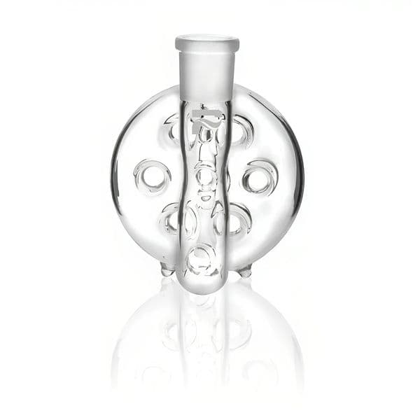Swiss Cheese Style Precision Cooling Glass Water Pipe for Smoking Enjoyment