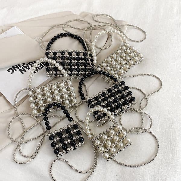 Mini Pearl for Women 2024 New Trendy Versatile Luxury Chain Small Bag Ins Crossbody Handbag