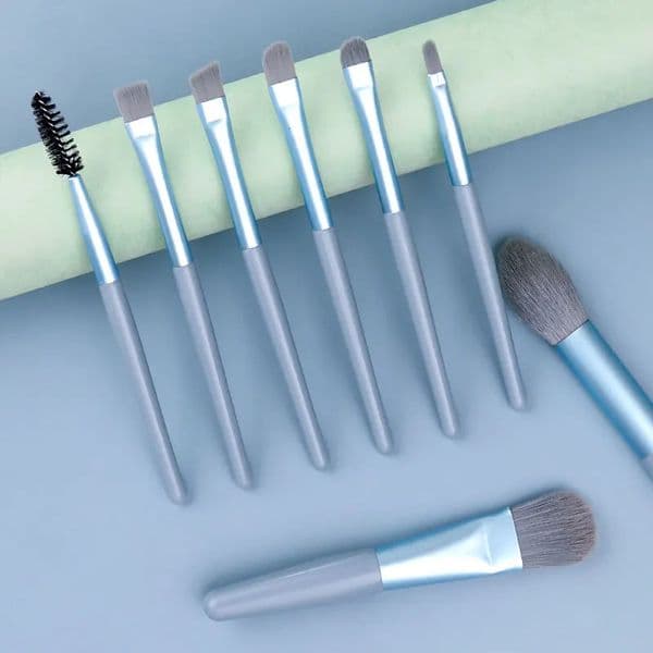 Makeup Brushes 8Pcs Set Travel Makeup Brush Kit with Bag Mini EyeShadow Foundation Loose Powder Blush Detail Brush Beauty Tools 260116