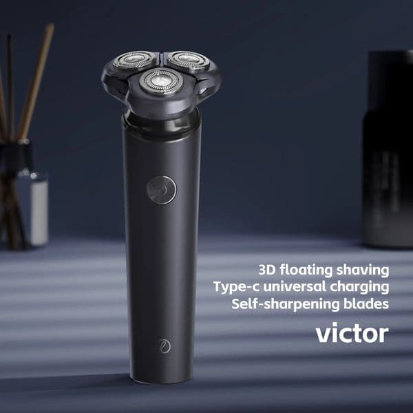 ENCHEN Victor Blackstone 7 Electrical Rotary Shaver For Men Magnetic Cutter Blade Portable Beard Trimmer Type-C Rechargeable 260119