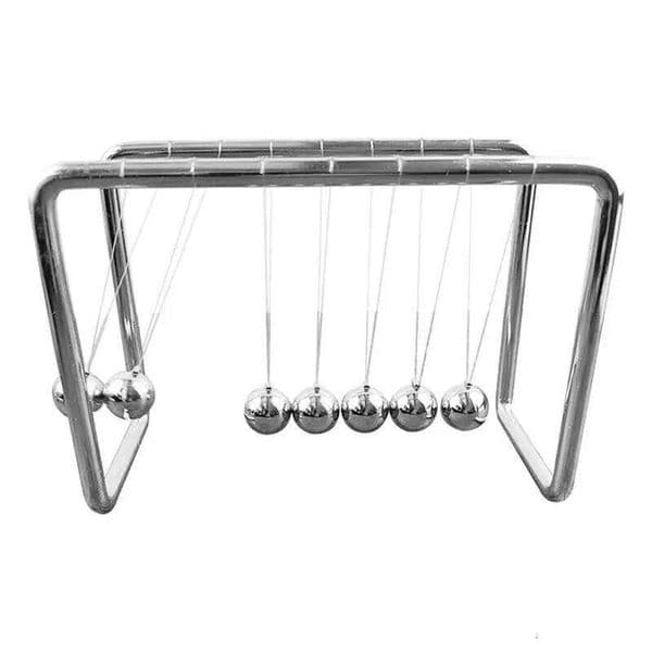 Newton's Cradle Balance Steel Ball Teaching Supplies Physics Science Pendulum Desktop Toys Stress Gifts Home Decoration 26W01212