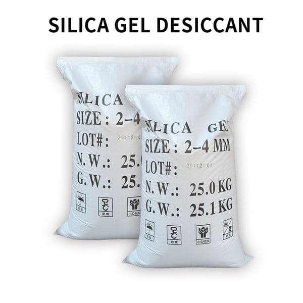 25kg Type A Fine-Pored Spherical Silica Gel Desiccant Beads | Moisture Absorbing & Mold Proof Raw Material Granules