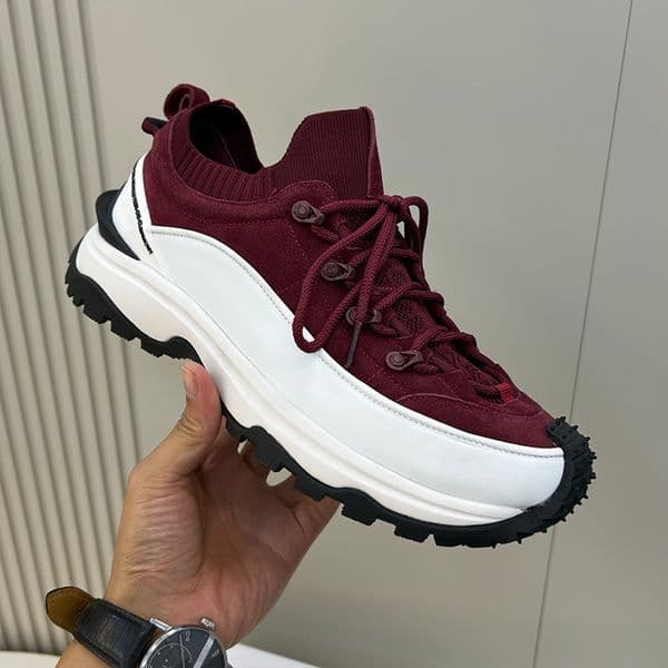 Designer Men and Women Fashion Chunky Breathable Mesh Sneakers Trailgrip Lite 3 Sneakers Outdoor Casual Lace up Sneakers Running Shoes 954