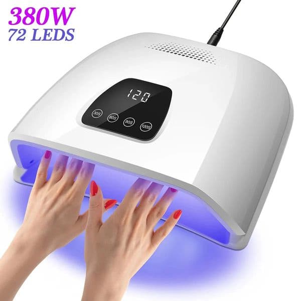 Professional Nail Drying Lamp for Manicure UV LED Nail Lamp For Gel Polish Dryer Machine With Auto Sensor Touch Screens 260114