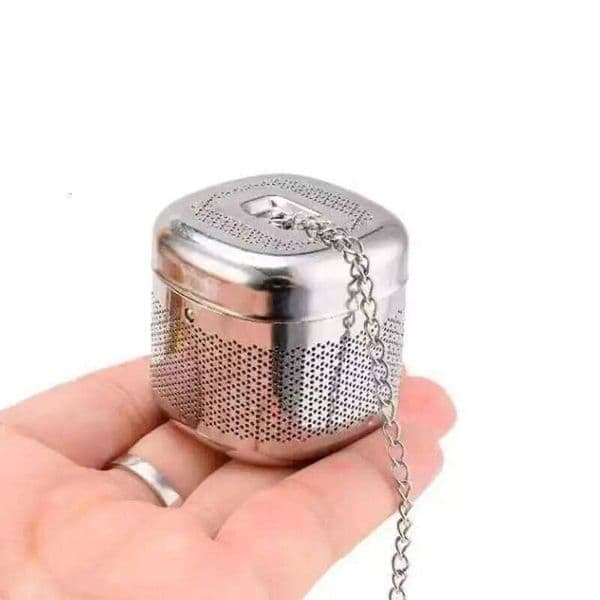 2026 New Infuser Filter Square Shape | Fine Mesh Infusers Retractable Chain Design Tea Strainers For Loose Free Shipping