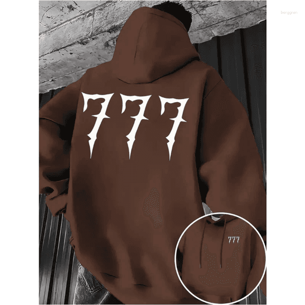 Men's Hoodies 777 Design Sweatshirts For Sweat-shirt Hoodie Accessories Winter Sweater Choonsik Sweatshirt Clothing Top