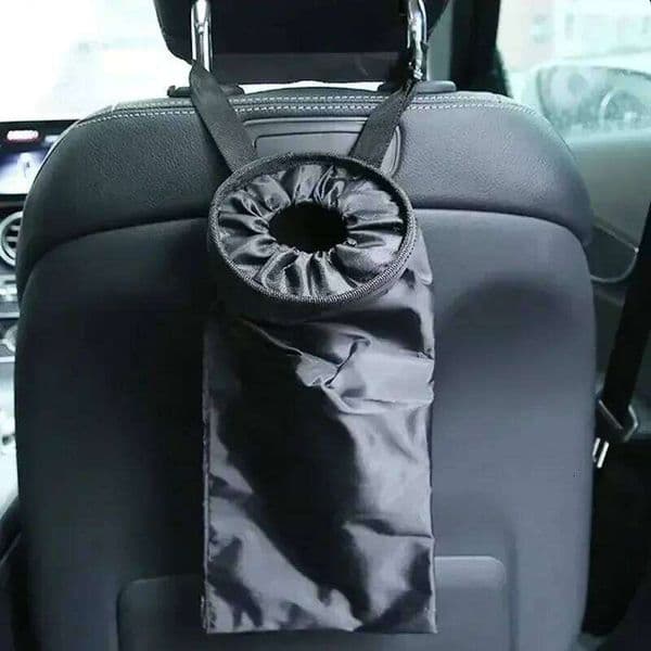 sww Universal Car Bag Back Seat Headrest Litter Trash Garbage Can 26W0123