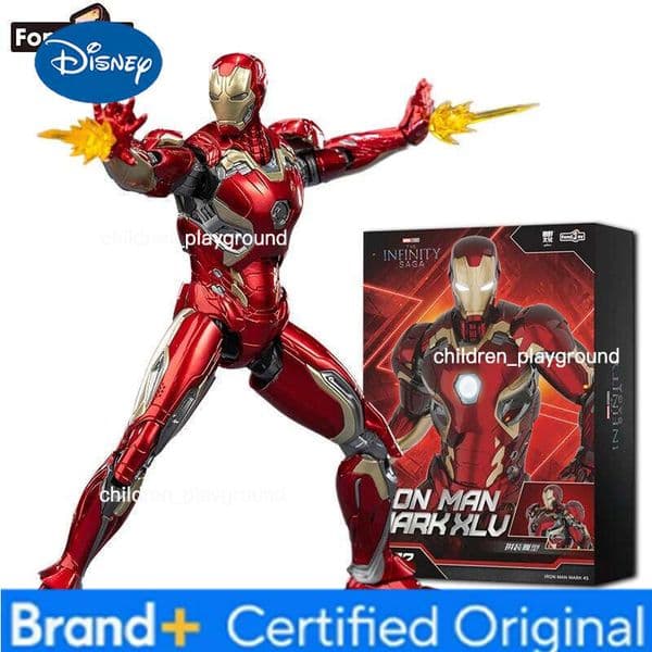 Disney New Fondjoy Mk45 Assembled Action Figure 1/12 Iron Man Collectible PVC Model Toys Boys Birthday Gifts H260123