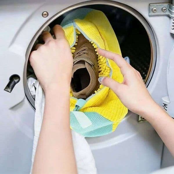 1/2PCS Washing Machine with Liquid Set Durable Laundry Shoe Bag and Soft Bristle Clean Brush for All Shoes 26Y0123