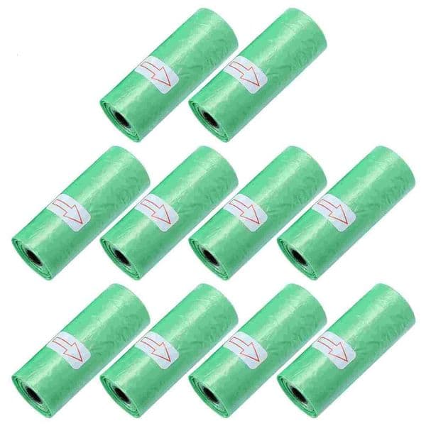 10Pcs Disposable Diaper Trash Bag Nursery Garbage Rubbish Storage Bags Household Waste Liners Baby Travel 26W0123