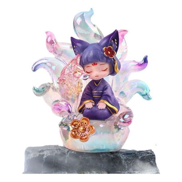 2026 New Ancient Wisdom Nine-Tailed Fox Blind Box China-Fashion Fantasy Little Fairy Figure Desk Ornament Toy