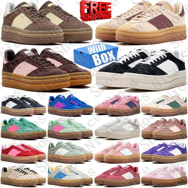 Free Shipping With Box Designer gazellle platform sneakers Sport Shoes for mens womens chaussures baskets schuhe scarpe trainers schoenen d h gate luxury