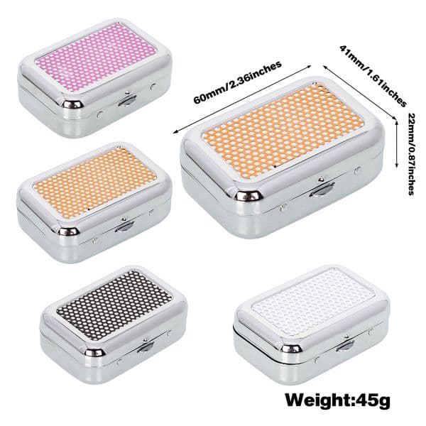 Smoking pipes Small square colored ashtray accessories with personalized design, portable and easy to clean