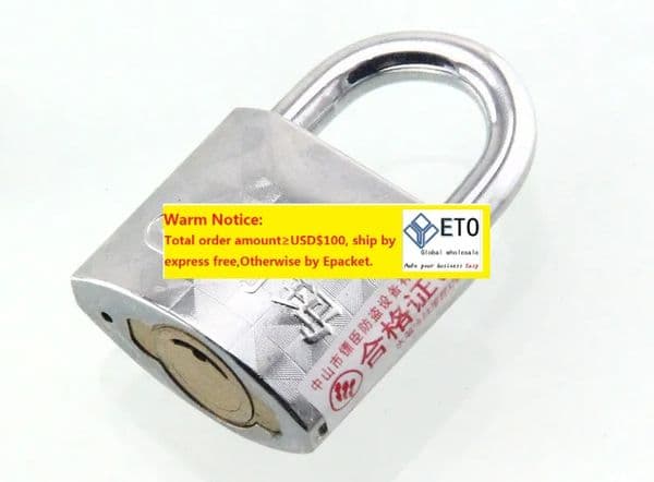 Alloy door lock Garage Warehouse door lock Anti-theft brass cylinder Over Class B vane padlock household hardware part ZZ