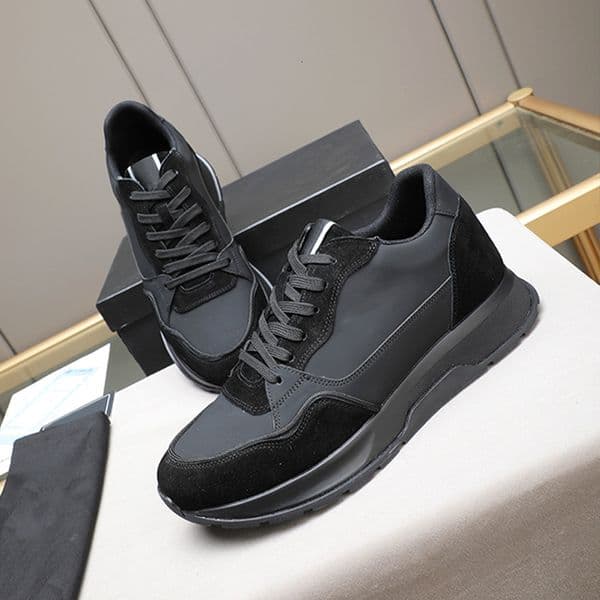 Designer Mens Trainers Travel Platform Gym Sneakers Daily Outfit Lace Up Running Shoes Suede Leather Student Thick-soled Outdoor Sports 1043