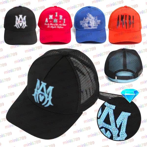 AMI RI Baseball Cap Classic Designer Sports Hat 2026 AM Embroidered Letter Cap Fashion Tennis Hat Trucker Hat Unisex Luxury Summer Sun Protection Visor Hats