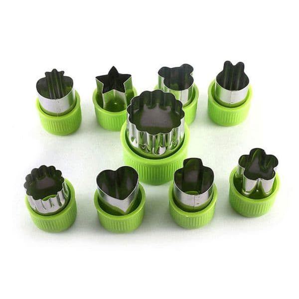 2026 New Star Heart Shape Vegetables Cutter Plastic Handle Portable Cook Tools Stainless Steel Cake Cookie Biscuit Fruit Cutting Mold Kitche