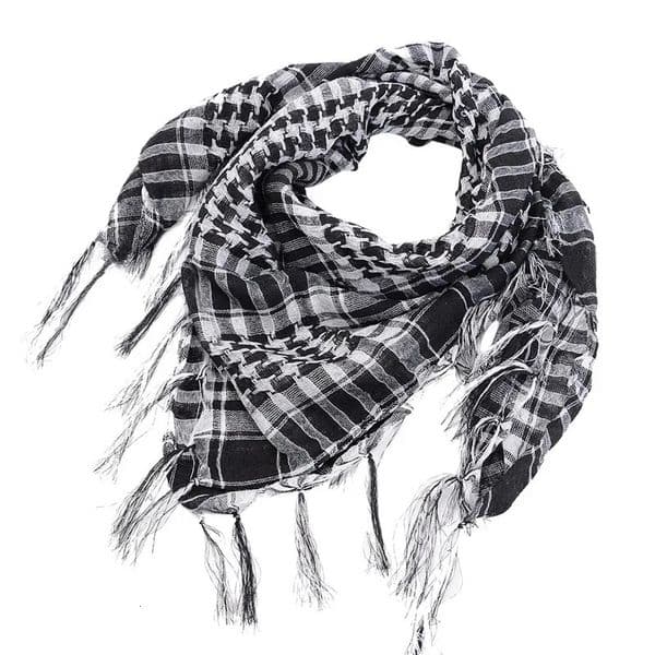 12pcs Military Tactical Desert Hijab Scarf Muslim Headscarf Islam Arab Keffiyeh Head Neck Scarves Wrap for Men and Women 260120
