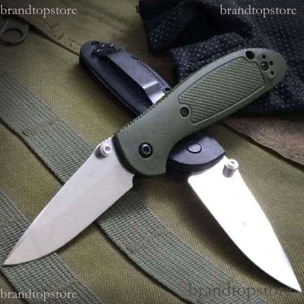 folding 2Models Mini 556 Folding Blade Knife 2 91 knife 154Cm knife Plain Blade Nylon Fiber Handles
