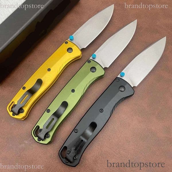 folding 3Models 535BK-07 Bugout AXIS Folding Knife knife 3.15 S90V DLC Plain Blade, Aluminum Handles