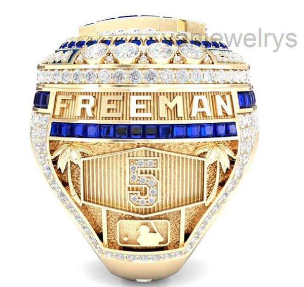 2024 2025 World Series Dodgers Team Champions Championship Ring With Wooden Display Box Sport Souvenir Men Fan Gift wholesale Z260601