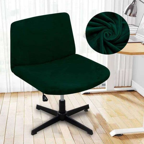 Silver Fox Velvet Adjustable Chair Covers Stain-Resistant Elastic Protectors for Home Hotel Restaurant Furniture 26L0126