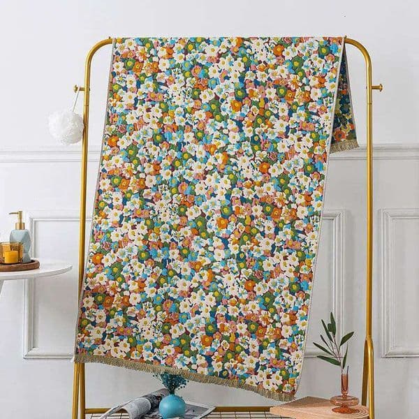 Large And Thick Bath Towels Pure Cotton Gauze Tassel Shower Robe Soft Absorb Water Bathroom Wrapped Beach Towel 80x160cm 26Y0126
