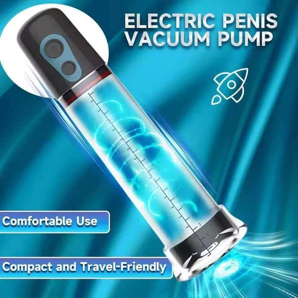 Automatic Electric Pump Male Penis Enlargement Extender Portable Vacuum Suction Glans Masturbator Sex Toys for Men 26Li0126