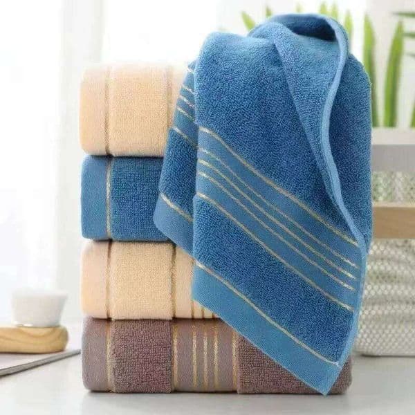All-cotton Thickened Absorbent Jacquard Polyester-cotton Skin-friendly Face Bath Pure Cotton Adult Towel 26Y0126