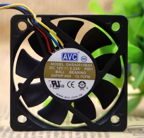 AVC DASA0510B2H 5010 5cm 12V 0.22A 4-wire PWM temperature-controlled silent cooling fan