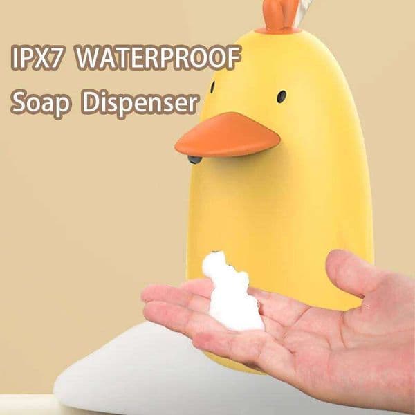 Kitchen Automatic Infrared Sensor Foam Sanitizer USB Rechargeable Foaming Hand Soap Dispenser For Bathroom 26H0127