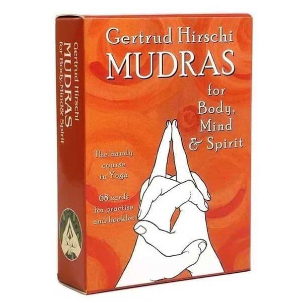 HOT Mudras for body mind and spirit The Handy Course In Yoga With 68 Cards For Practice Cards Tarot Oracle Card Deck 70% off Clearance Sale